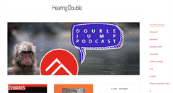 Desktop Screenshot of hearingdouble.net