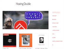 Tablet Screenshot of hearingdouble.net